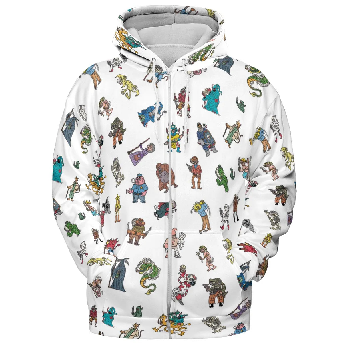 All-over Print Hoodie - 6GRRKJ6E