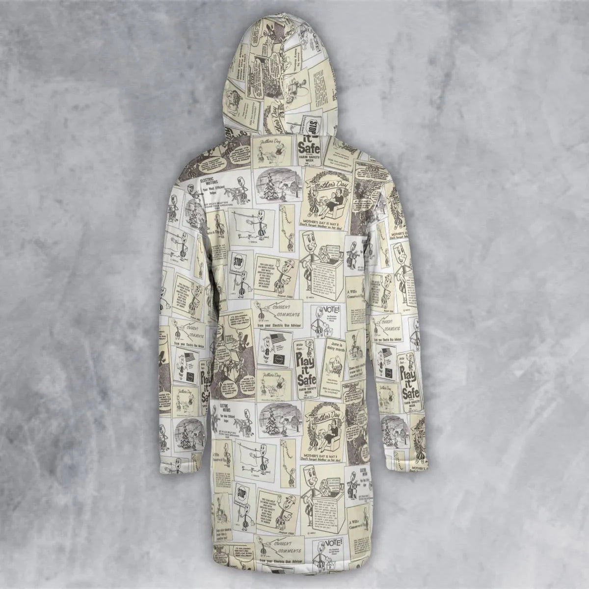 Hooded Cloak Coat - LYM23KCZ