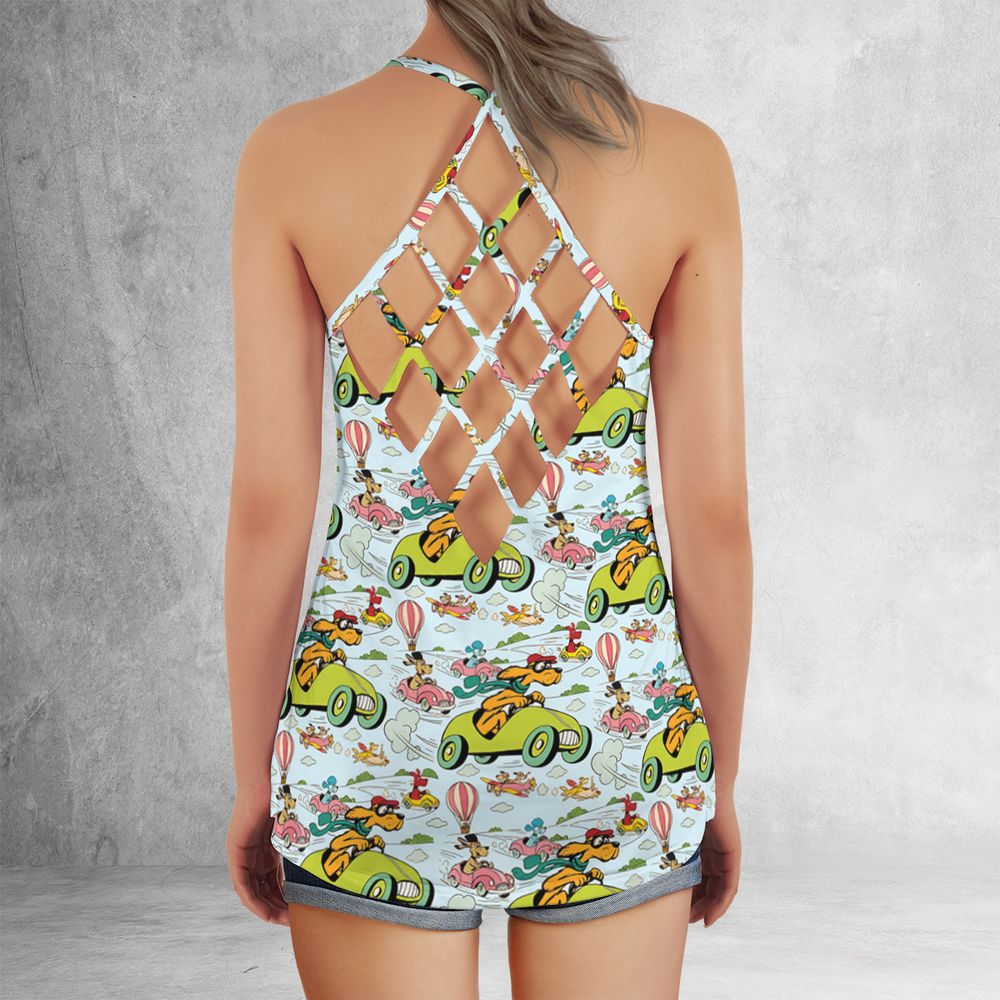 Criss Cross Tank Top - M7DCS2FU -  - 3