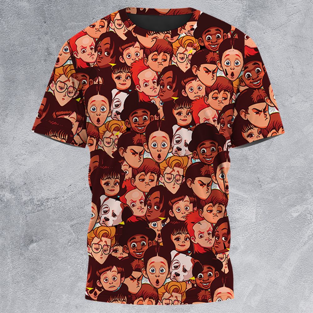 All-Over Print Unisex T-Shirt - UBUPLJE7 -  - 3