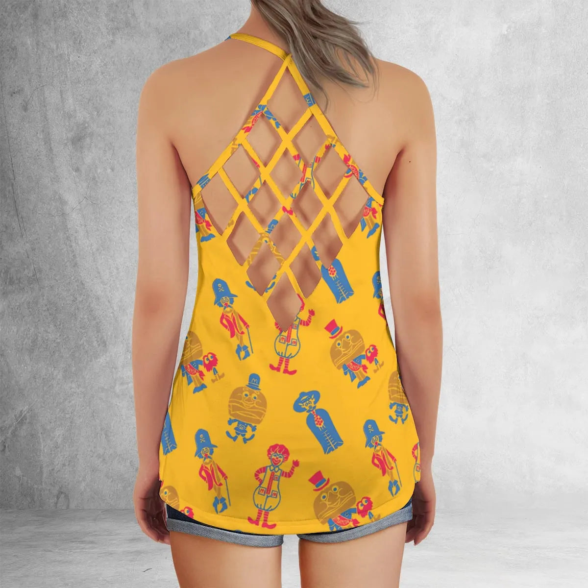 Criss Cross Tank Top - 1QPJA5M7