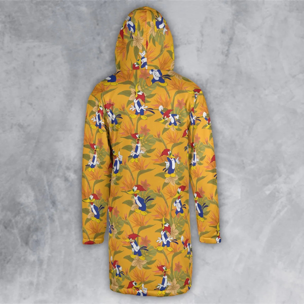 Hooded Cloak Coat - 3GFHUJKN