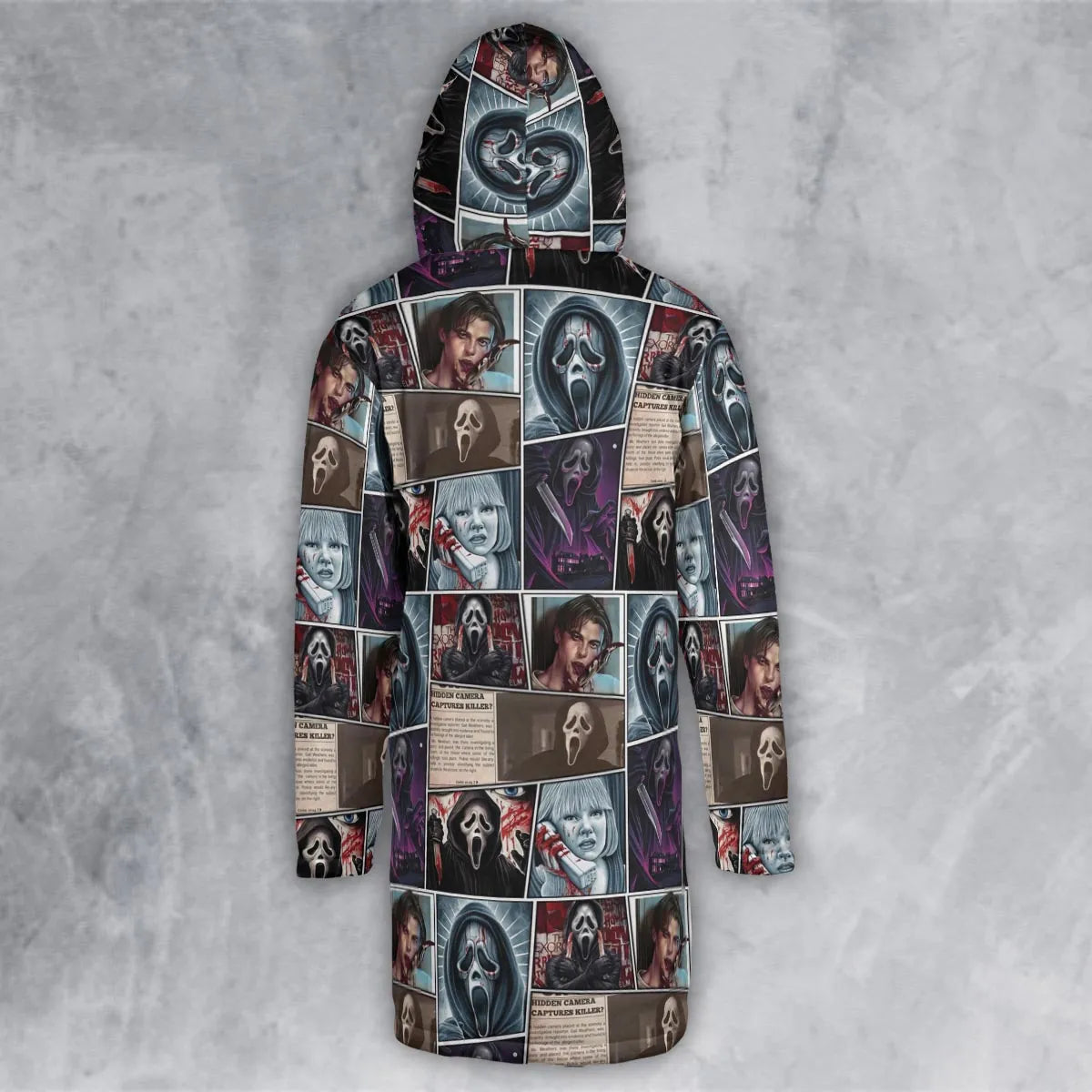 Hooded Cloak Coat - 4TUZYWMH