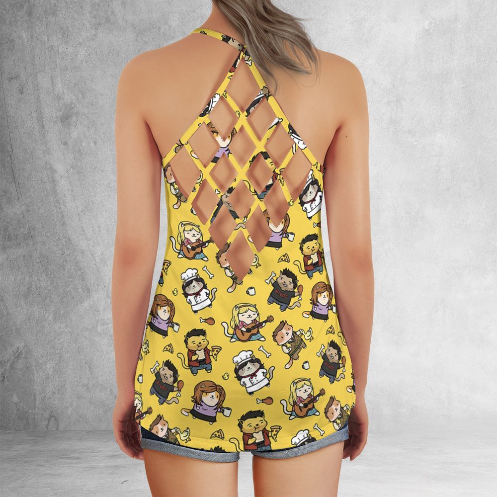 Criss Cross Tank Top - CZY4FV39 -  - 3