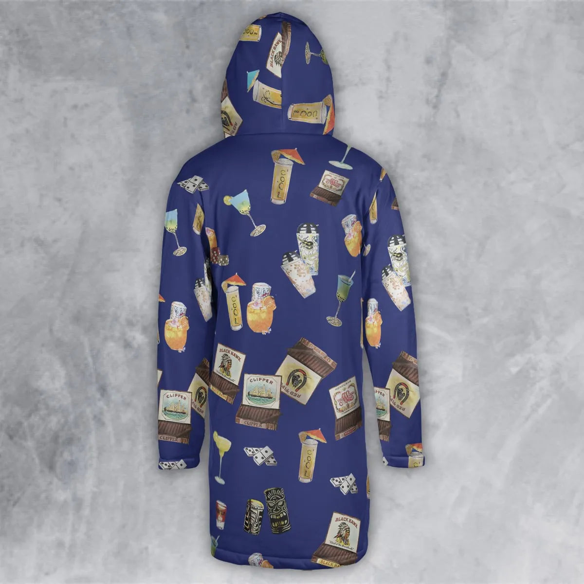 Hooded Cloak Coat - CZ22Q1DY