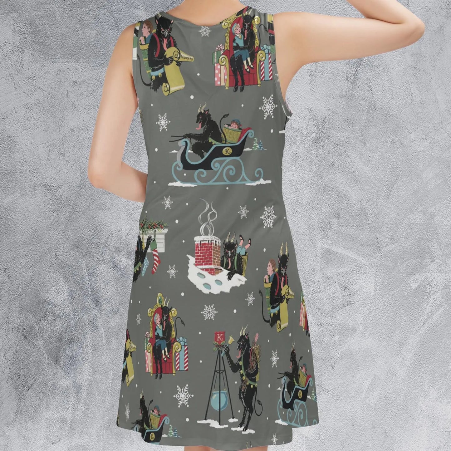 Sleeveless Dress - UYJGPY1K