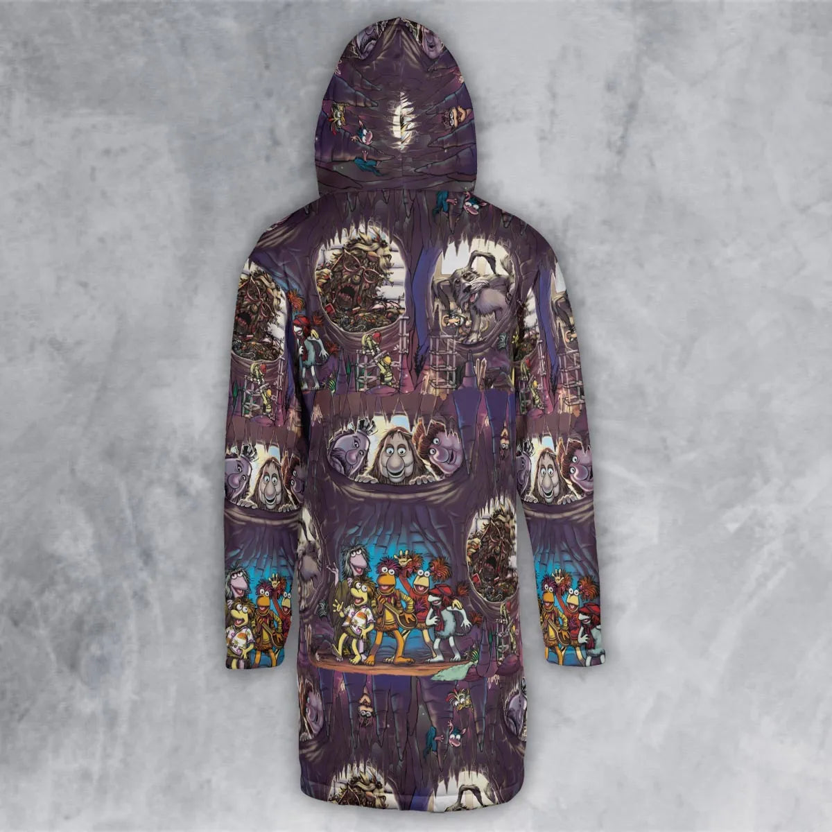 Hooded Cloak Coat - MD32U4BT