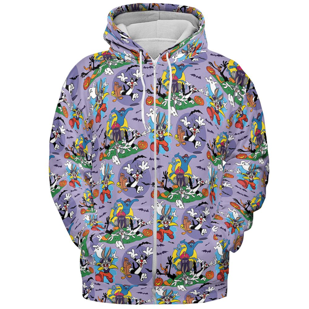 All-over Print Hoodie - 988XZWWQ -  - 3