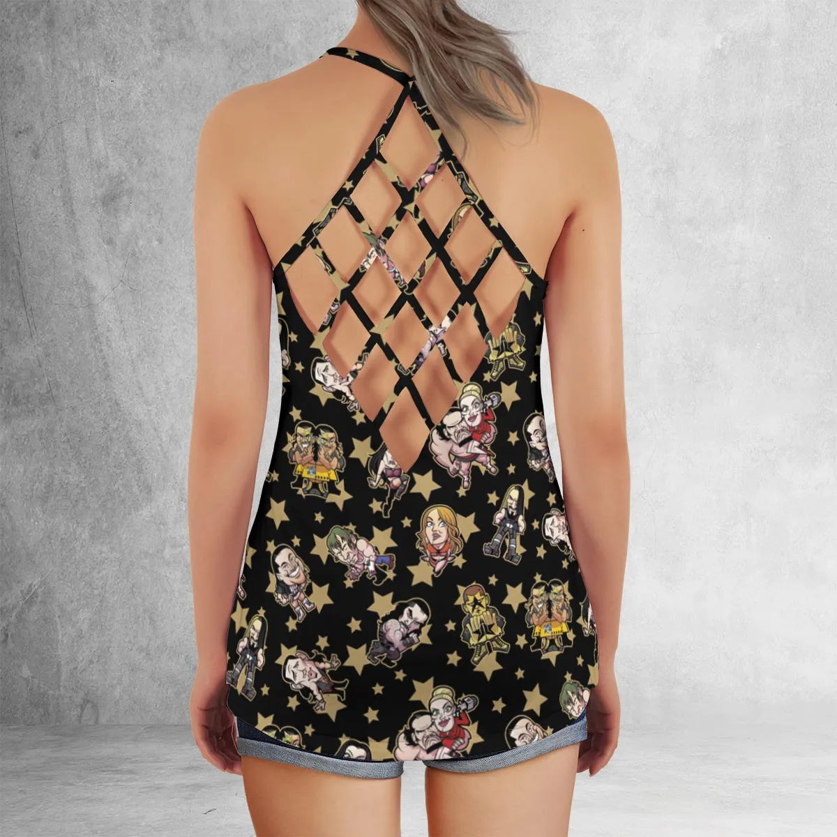 Criss Cross Tank Top - 2DHPK6NV