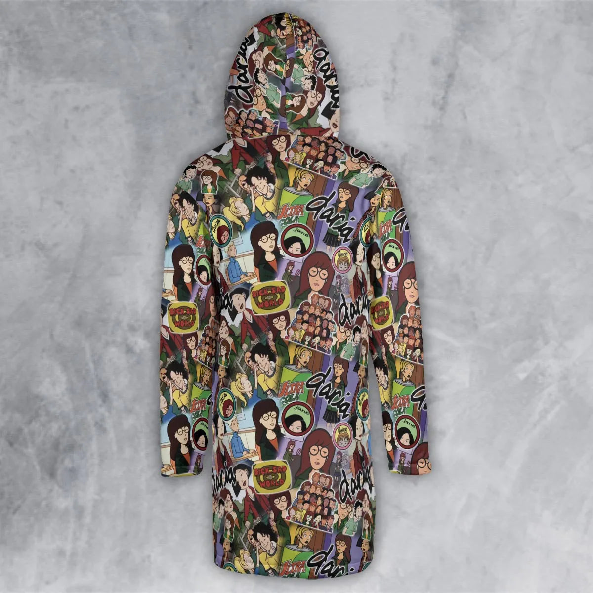 Hooded Cloak Coat - B2GYTEM9