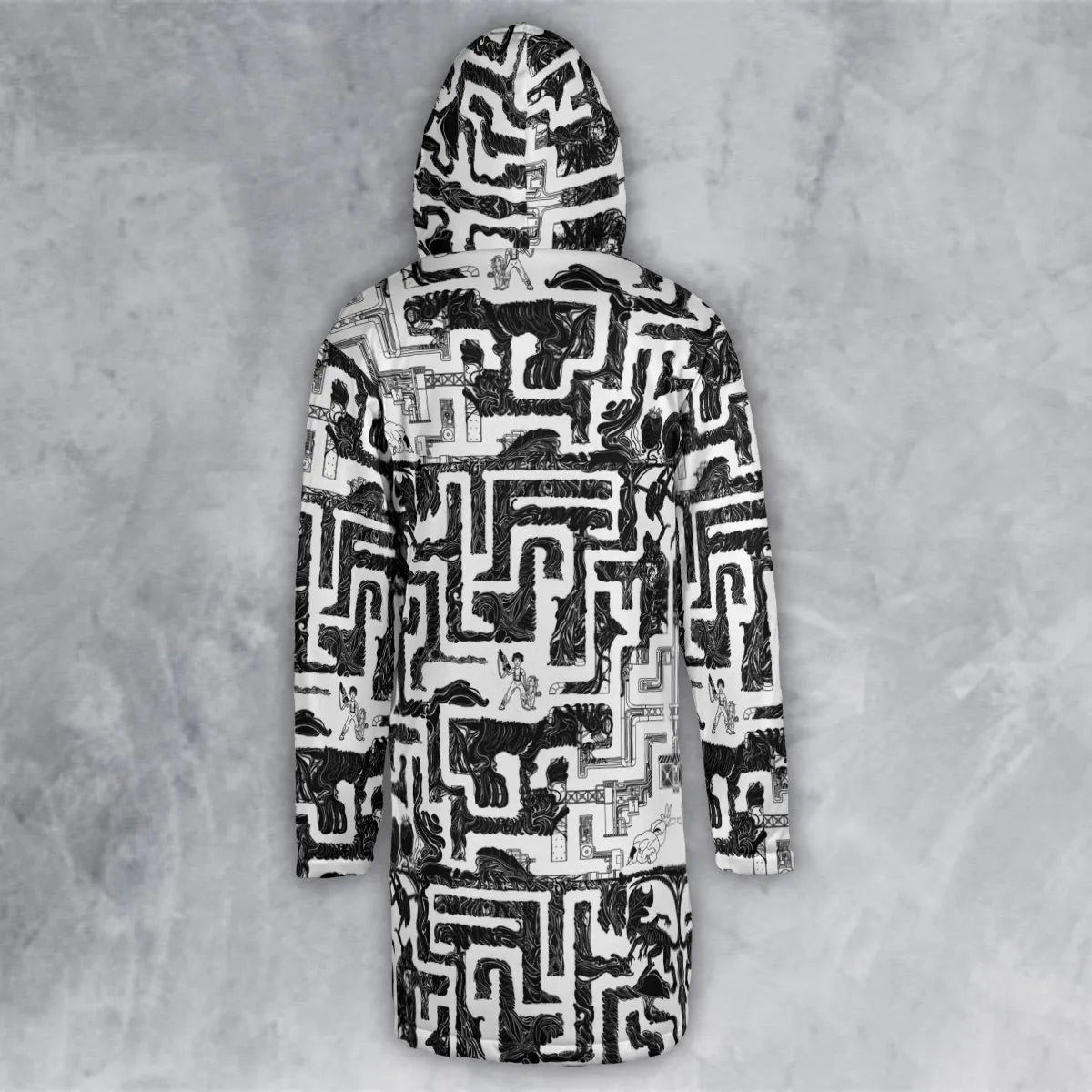 Hooded Cloak Coat - ABJ6XD9W