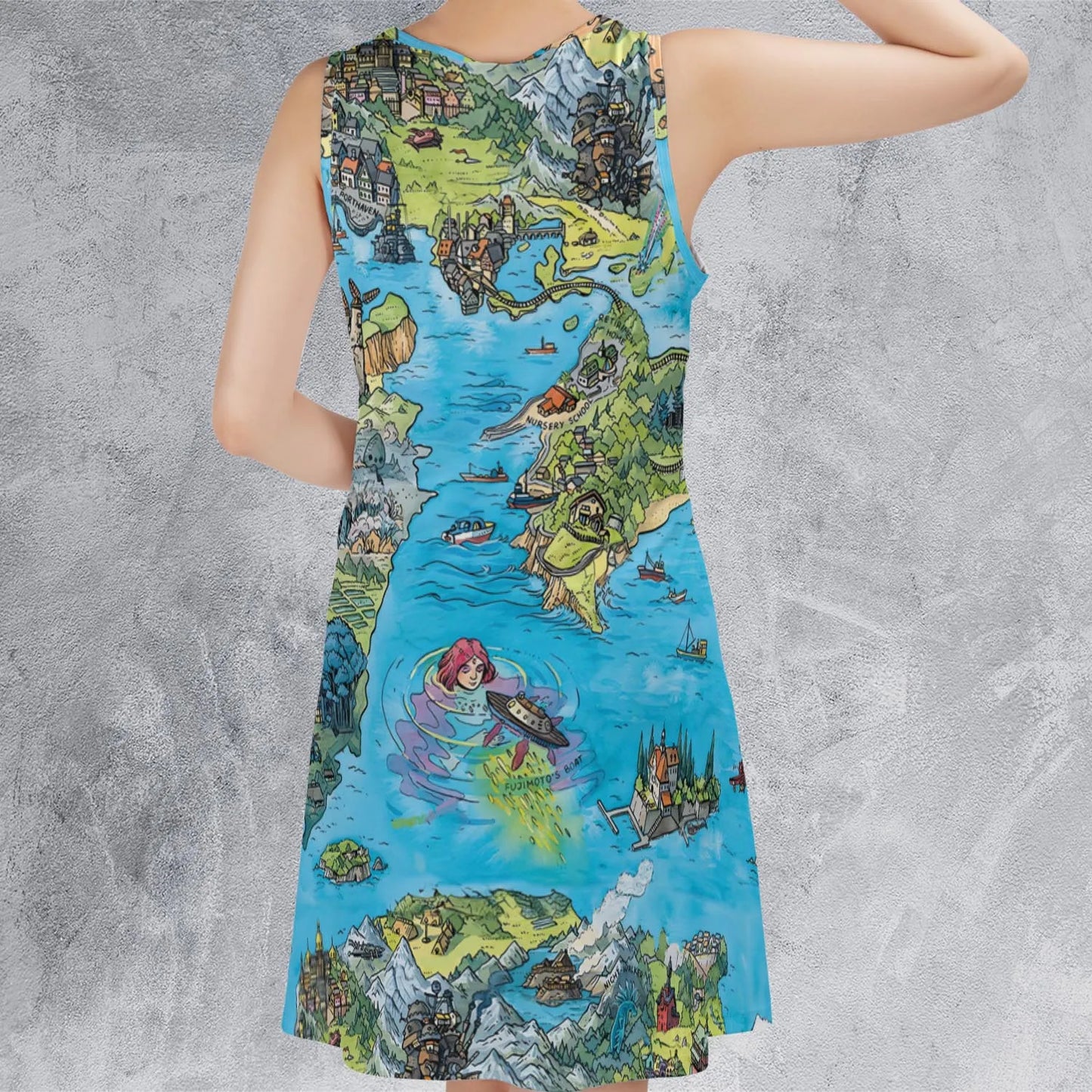 Sleeveless Dress - 8SX79G6W