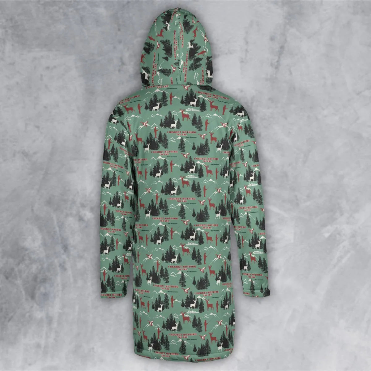 Hooded Cloak Coat - SA9P83HB