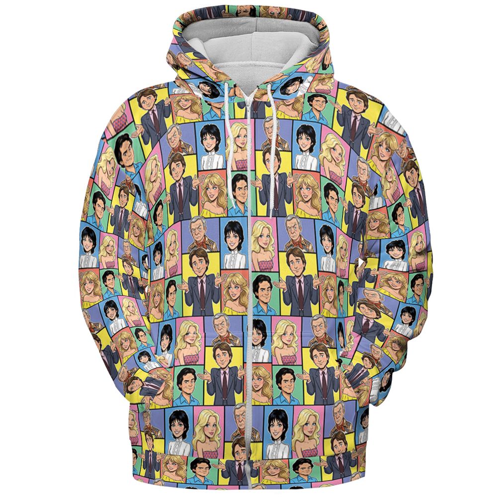 All-over Print Hoodie - SWT457DR -  - 3
