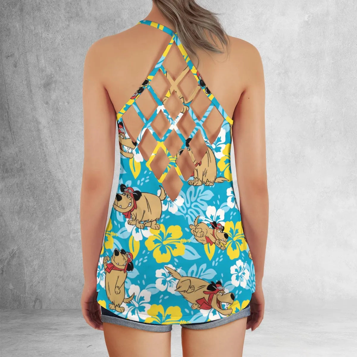 Criss Cross Tank Top - VVZ9BT37
