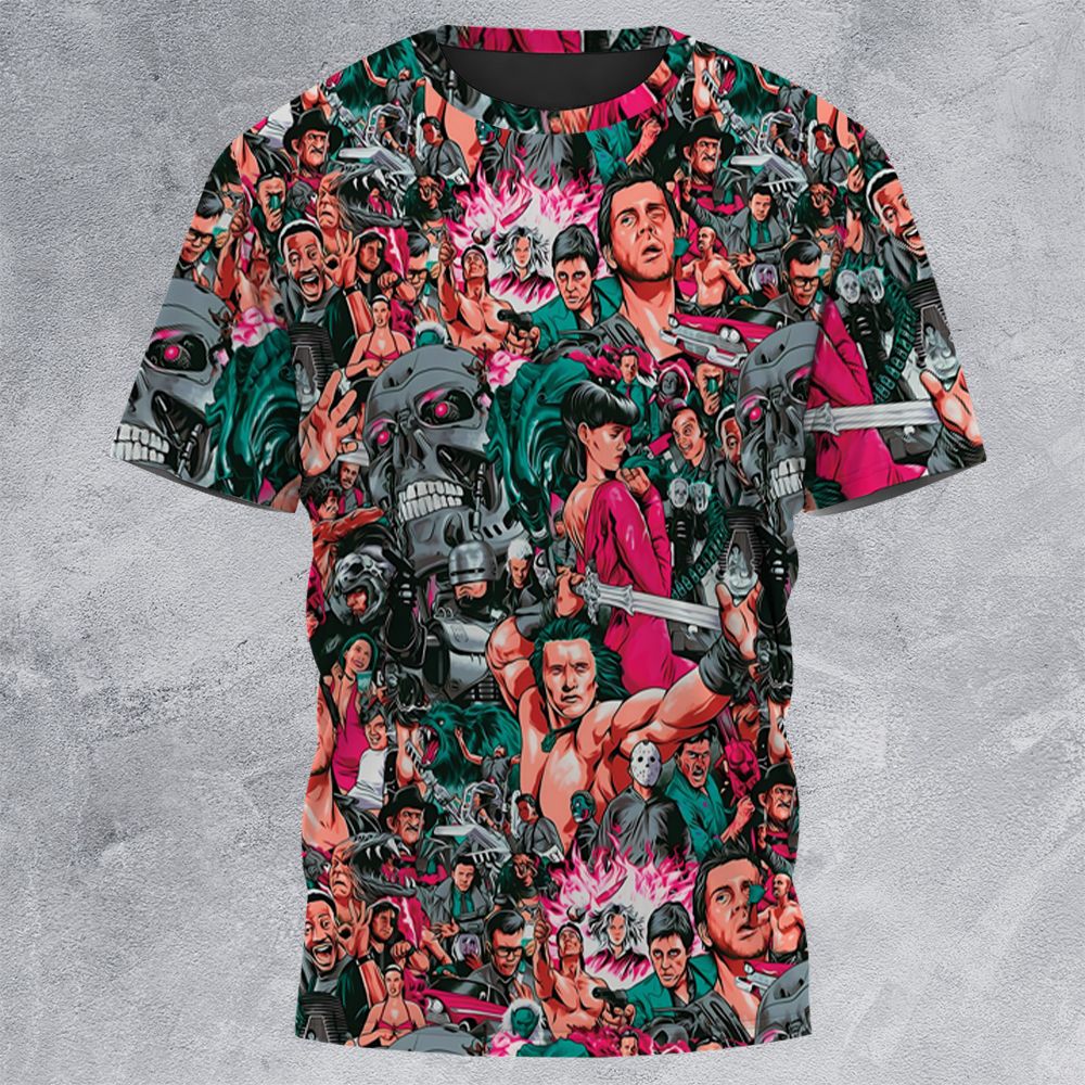 All-Over Print Unisex T-Shirt - AQQENXQL -  - 3