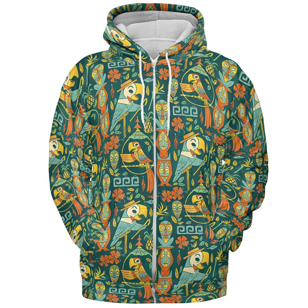 All-over Print Hoodie - RZ85L7MZ -  - 3