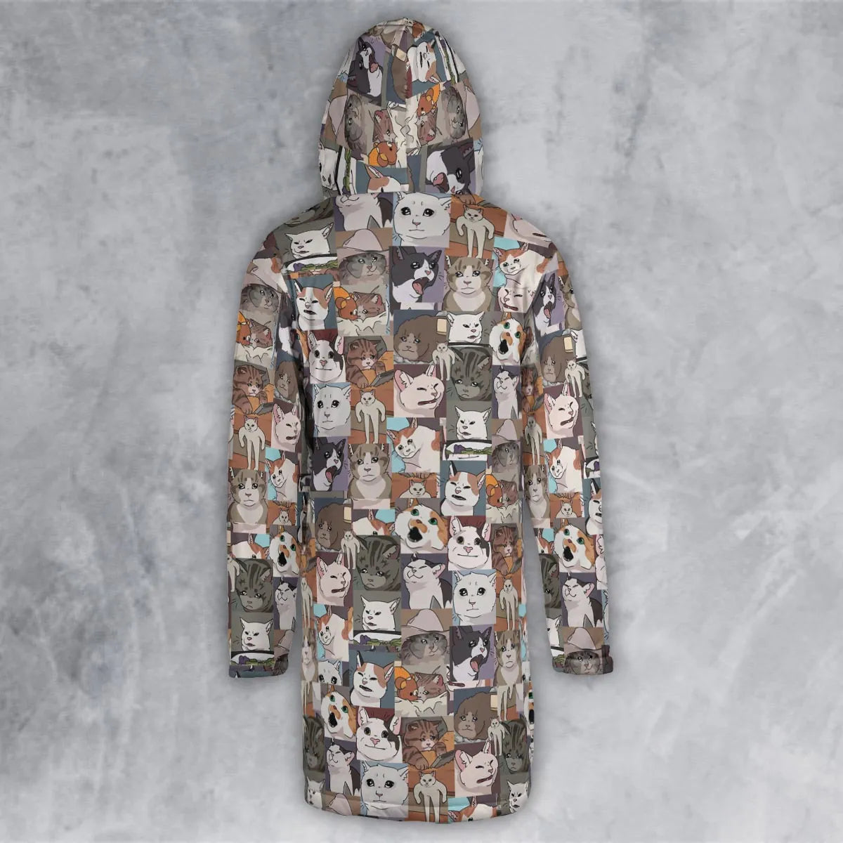 Hooded Cloak Coat - T2EVW599