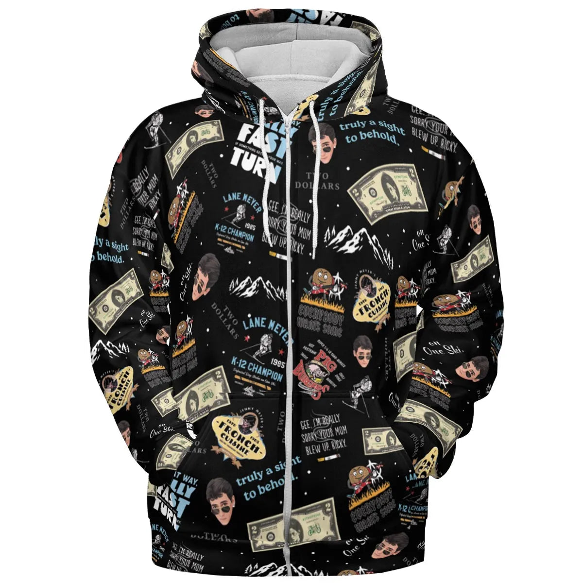 All-over Print Hoodie - WK9CW6XF