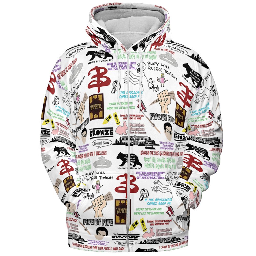 All-over Print Hoodie - AV9SCW9W -  - 3