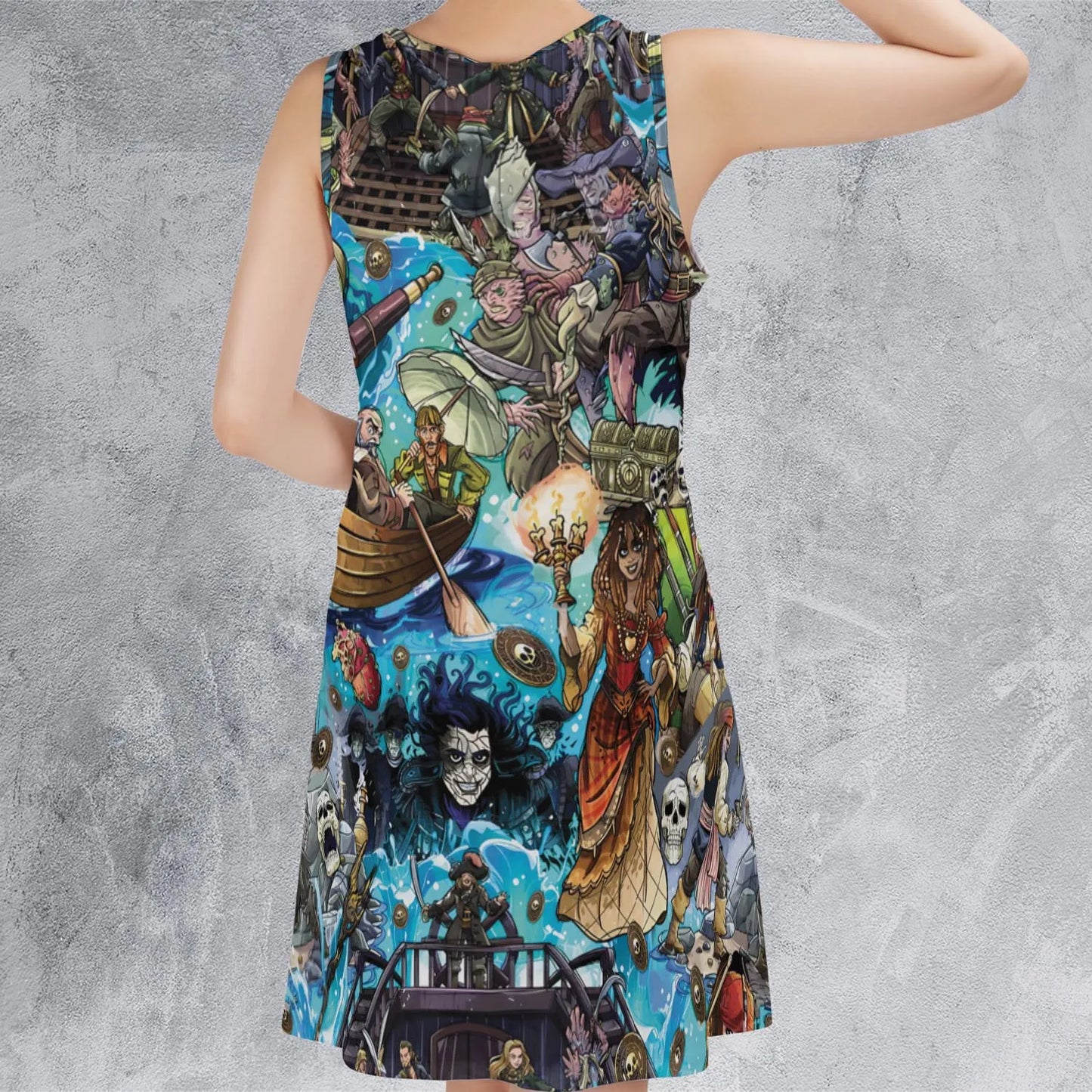 Sleeveless Dress - WETYM4GS