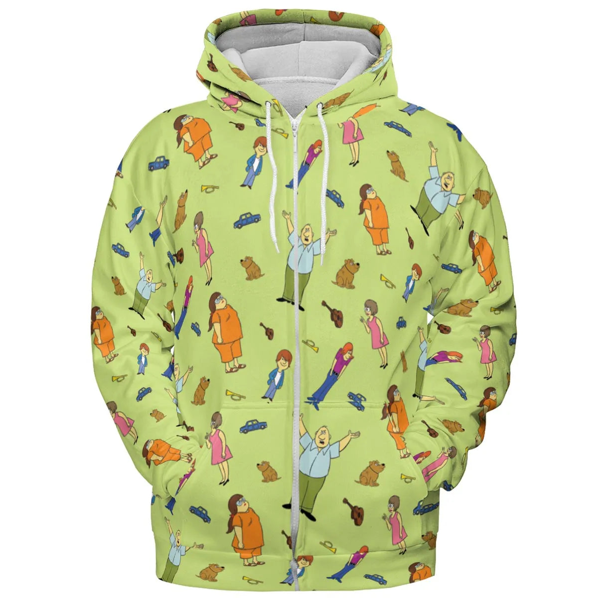 All-over Print Hoodie - DL4NS7QL