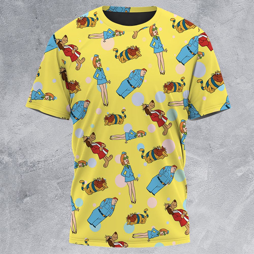 All-Over Print Unisex T-Shirt - 1HE4SJUT -  - 3