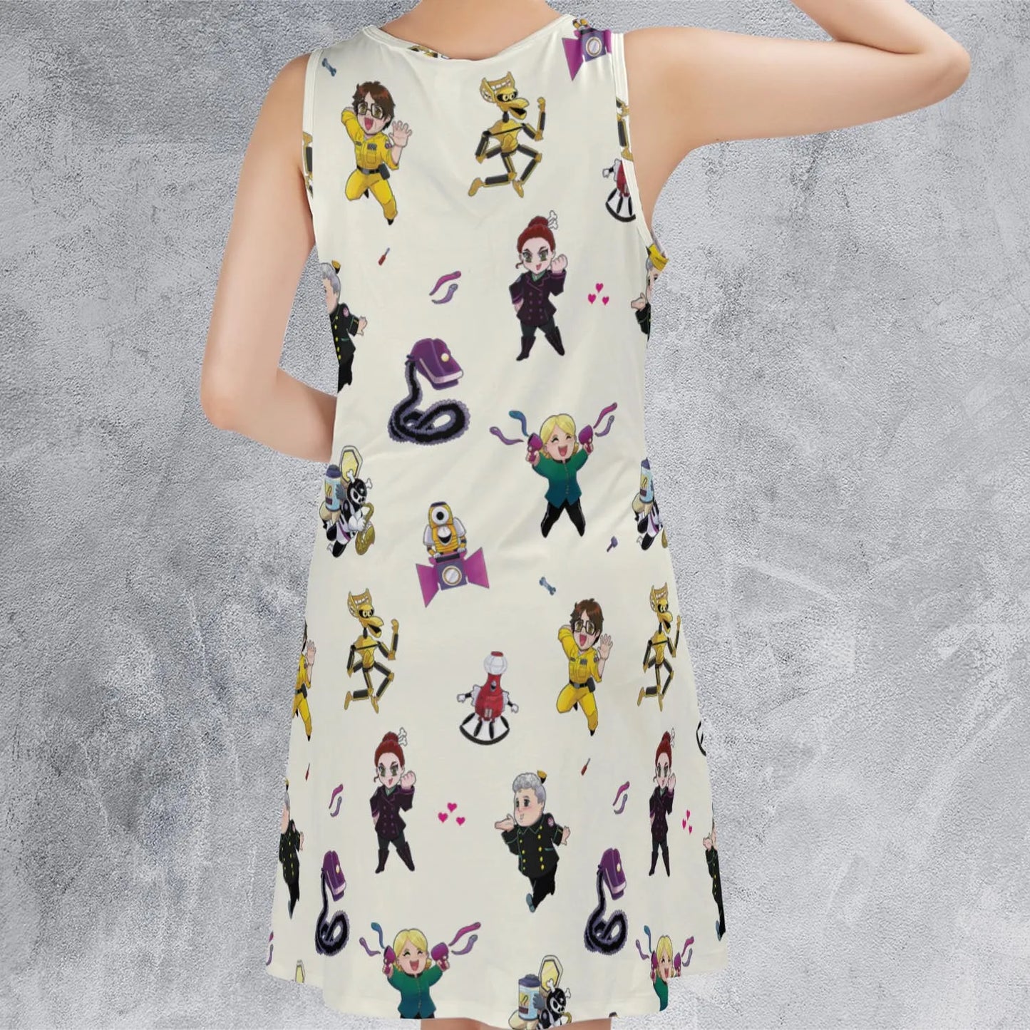 Sleeveless Dress - A6X1FLUM