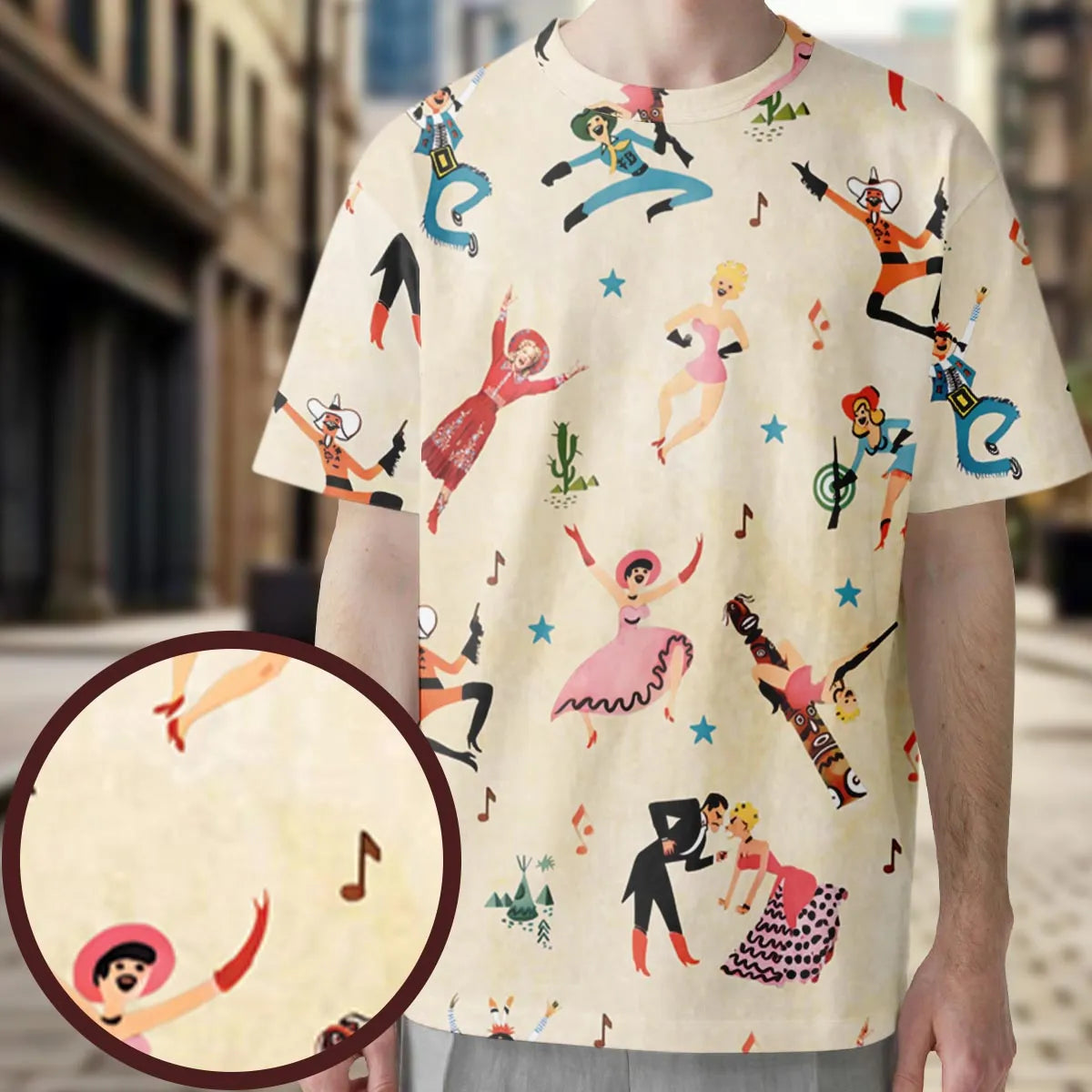 All-Over Print Unisex T-Shirt - VR691WCH