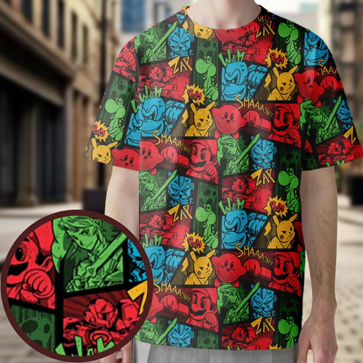 All-Over Print Unisex T-Shirt - ELSU1LW9