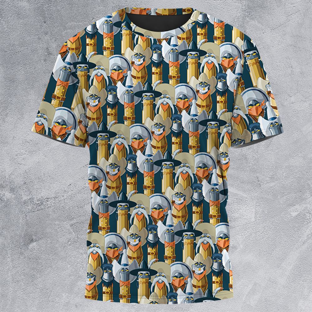 All-Over Print Unisex T-Shirt - NX54HXEW -  - 3