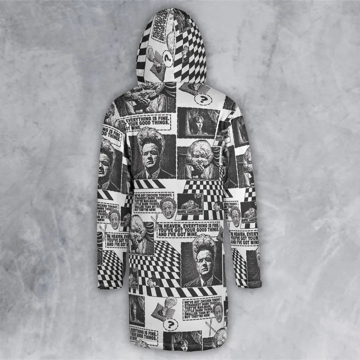 Hooded Cloak Coat - JKLAZLNN