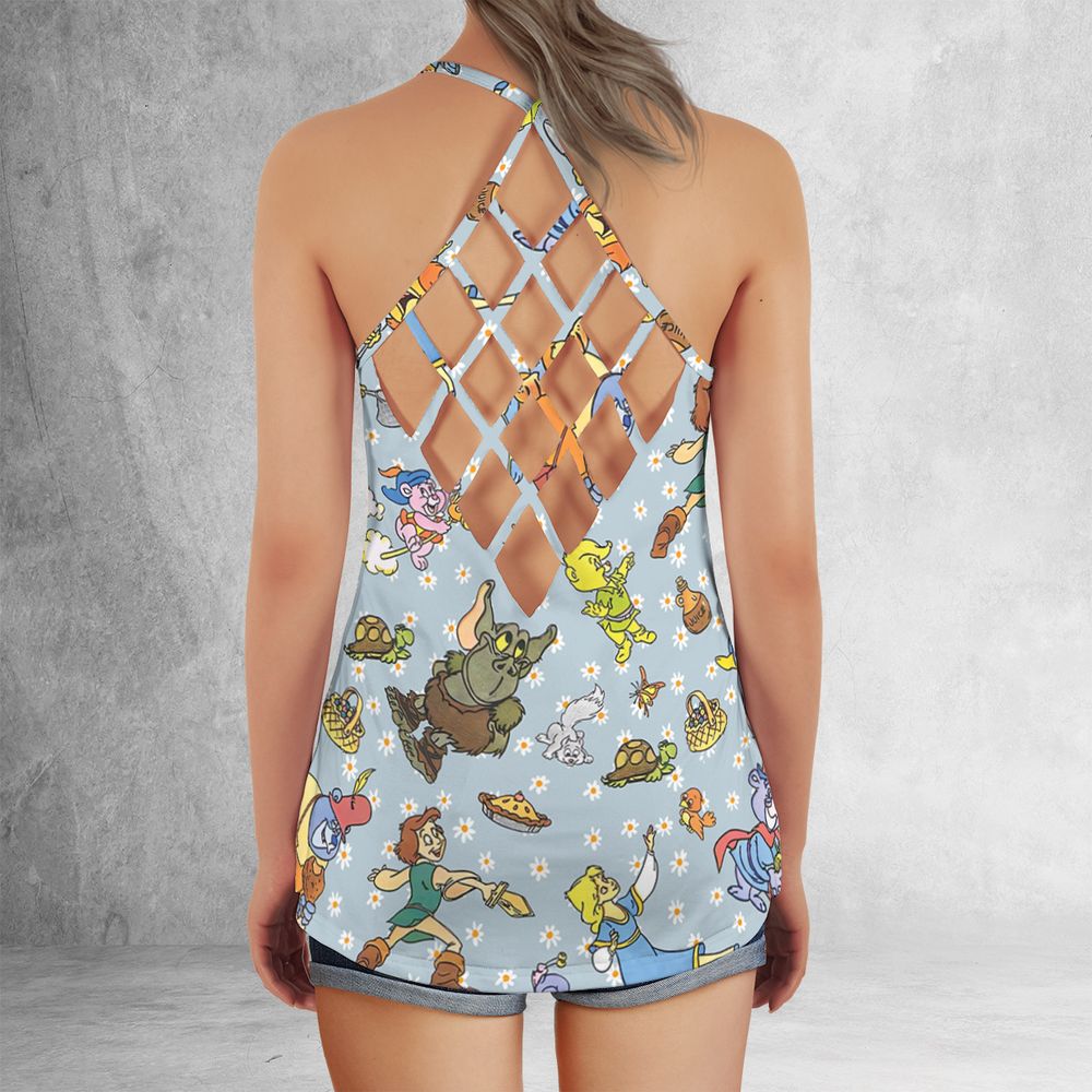 Criss Cross Tank Top - 2HTK24F9 -  - 3