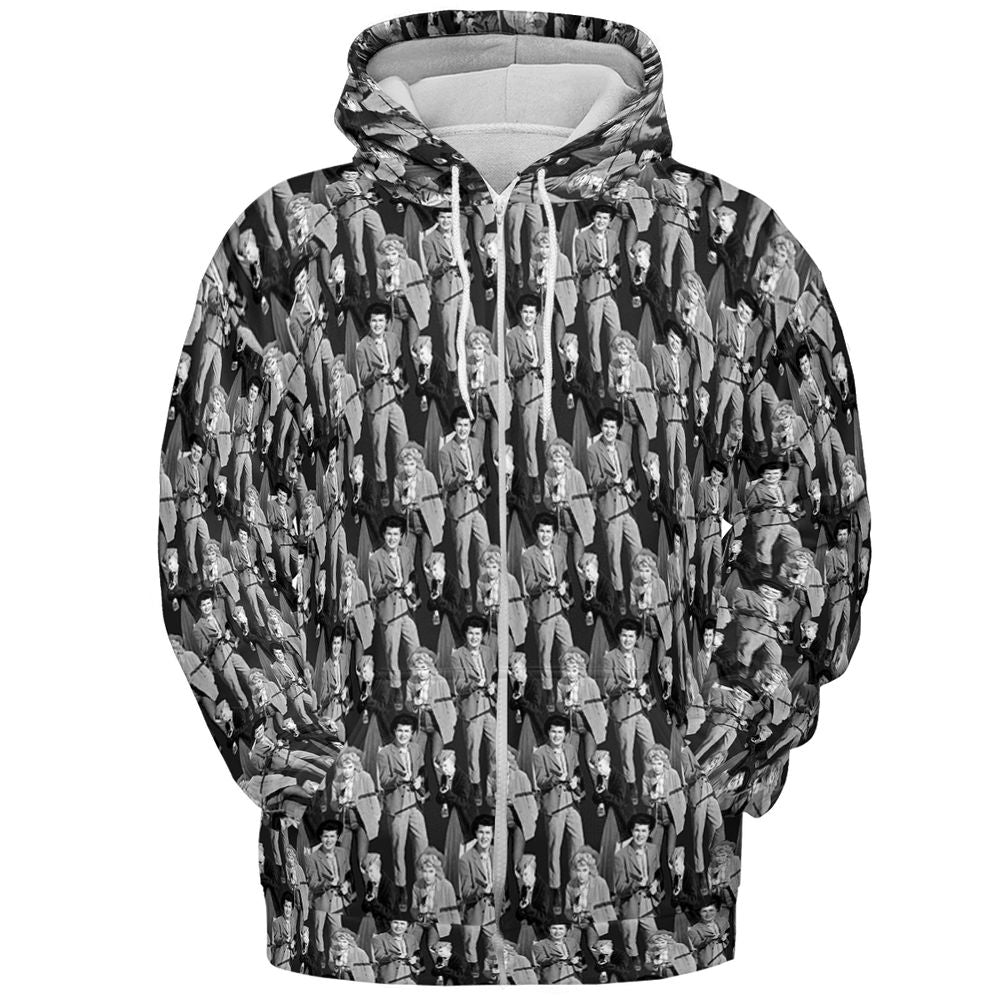 All-over Print Hoodie - UCD4WF83 -  - 3