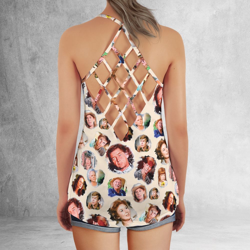 Criss Cross Tank Top - TVBWHQWB -  - 3