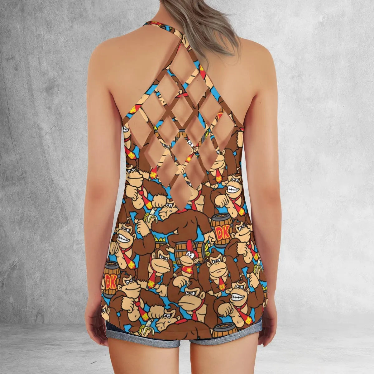 Criss Cross Tank Top - NX6BCLGA