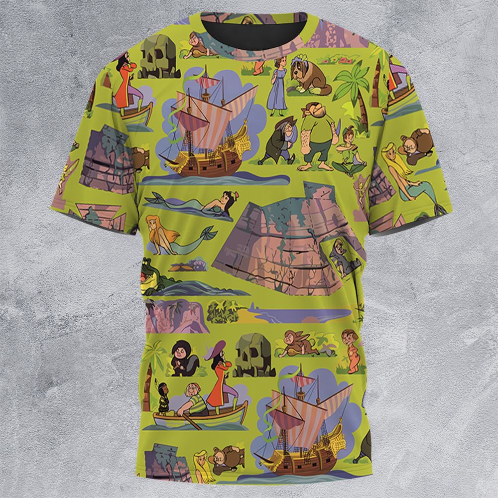 All-Over Print Unisex T-Shirt - TWW6TPJQ -  - 3