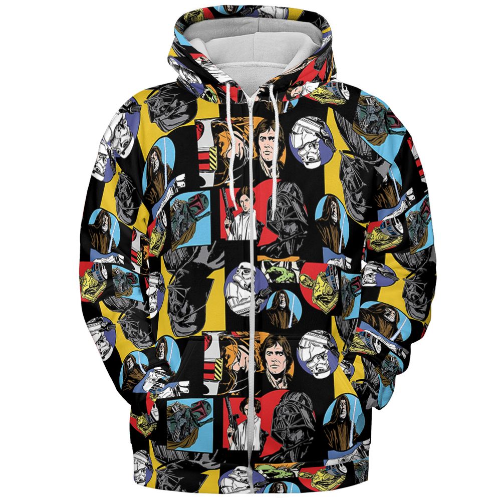All-over Print Hoodie - 91HGEP7E -  - 3
