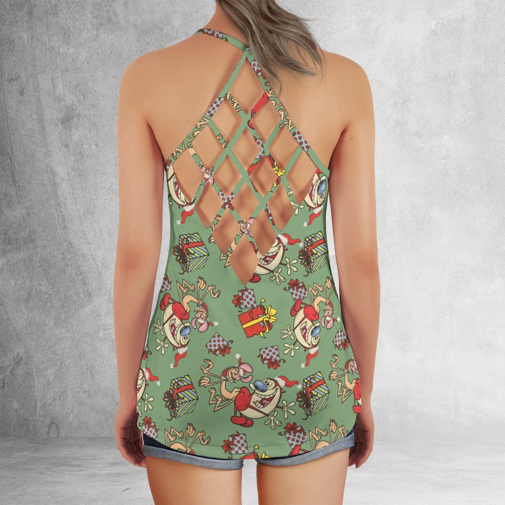 Criss Cross Tank Top - SC2SZUFQ -  - 3