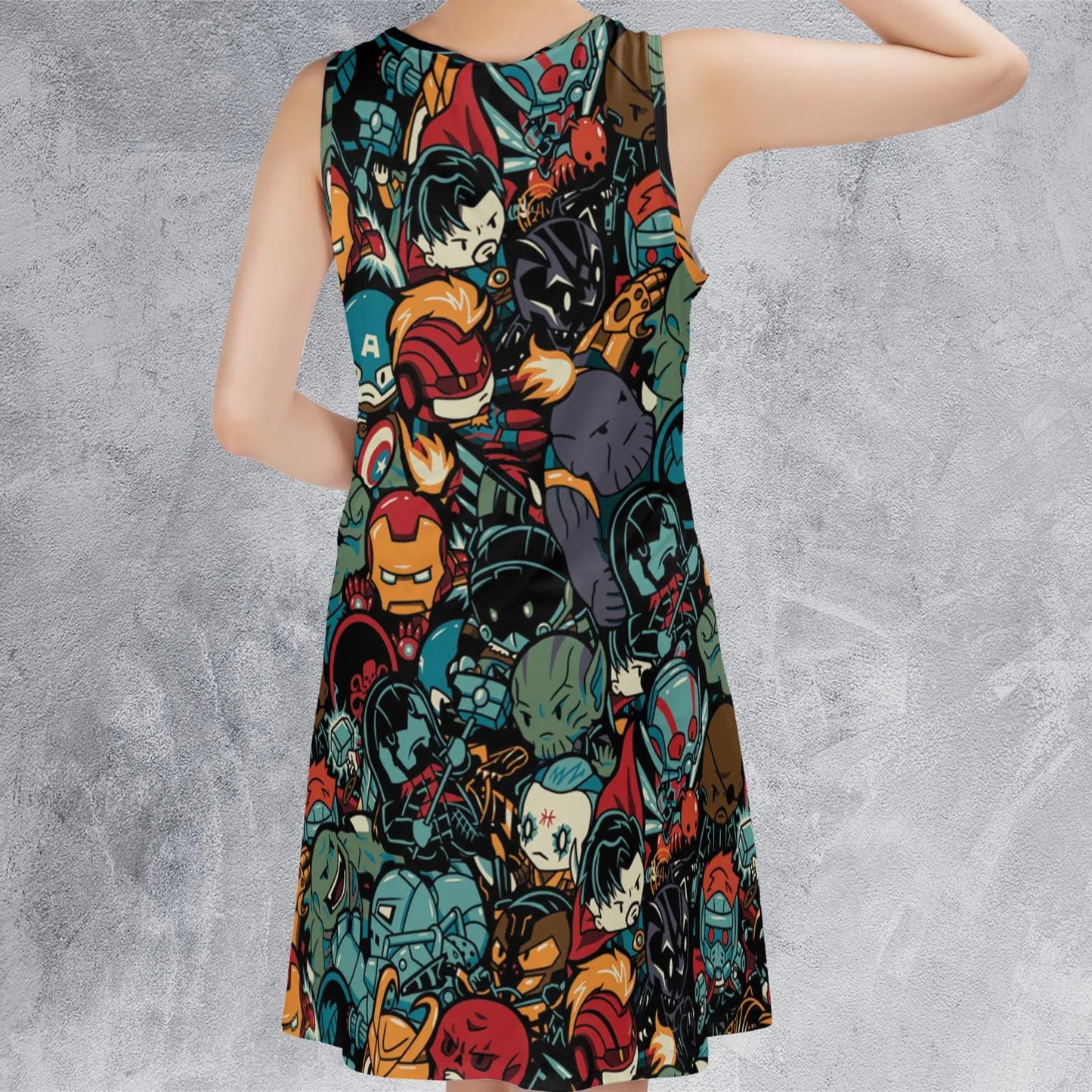 Sleeveless Dress - FVYYB174