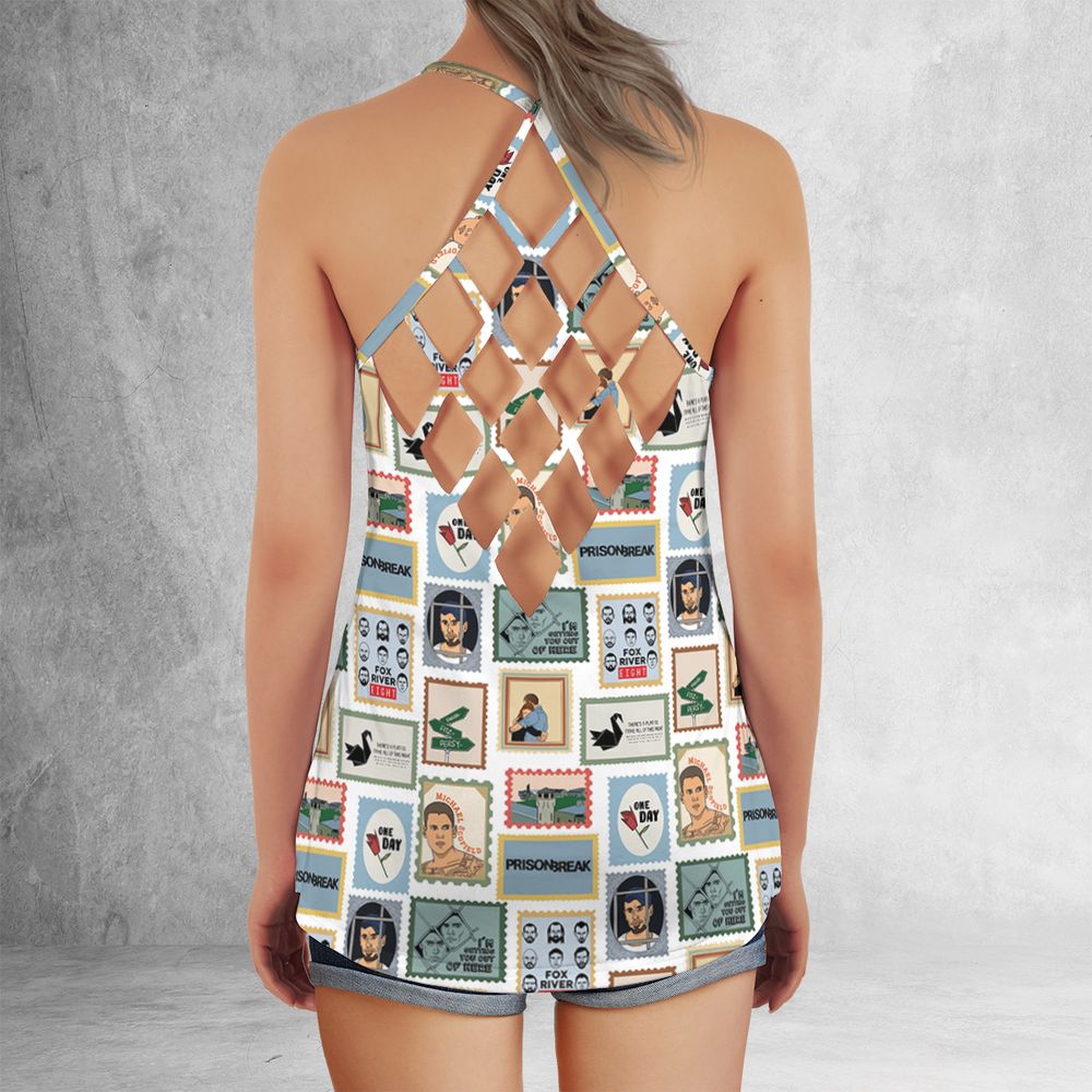 Criss Cross Tank Top - J4KAE2Y8 -  - 3