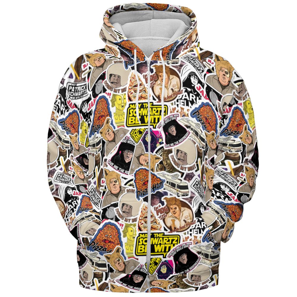 All-over Print Hoodie - 8T8M91WK -  - 3