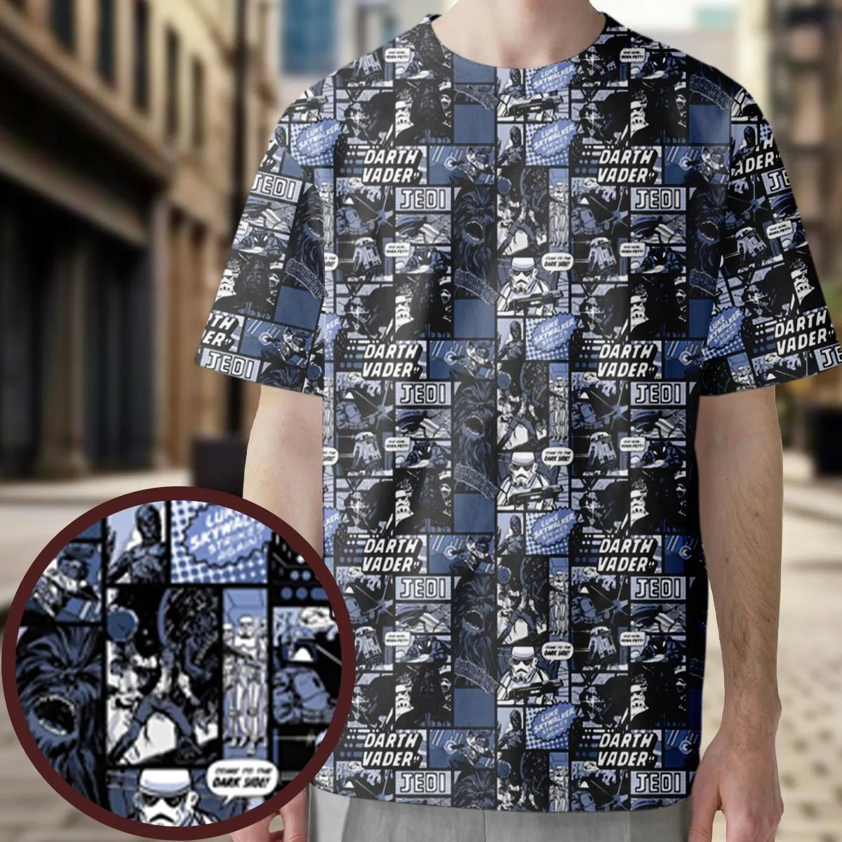 All-Over Print Unisex T-Shirt - FXAVU1BK