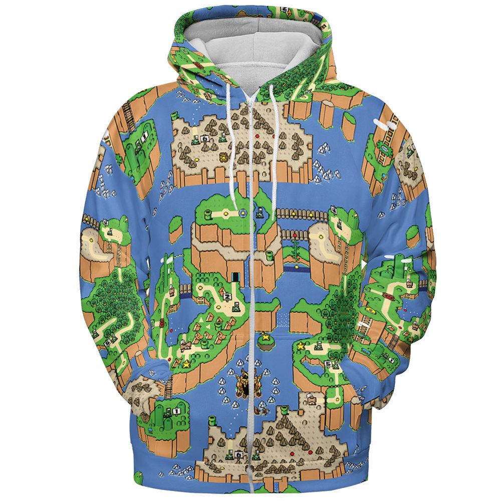Super Mario World Map -  - 3