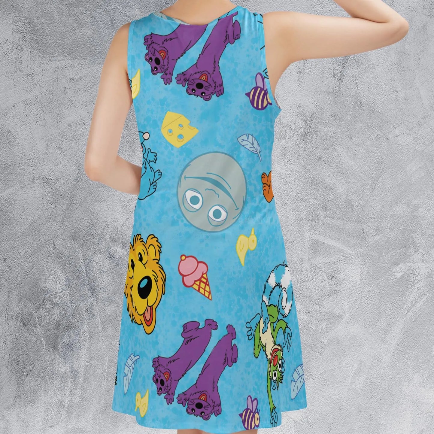 Sleeveless Dress - ZQRBAXMT