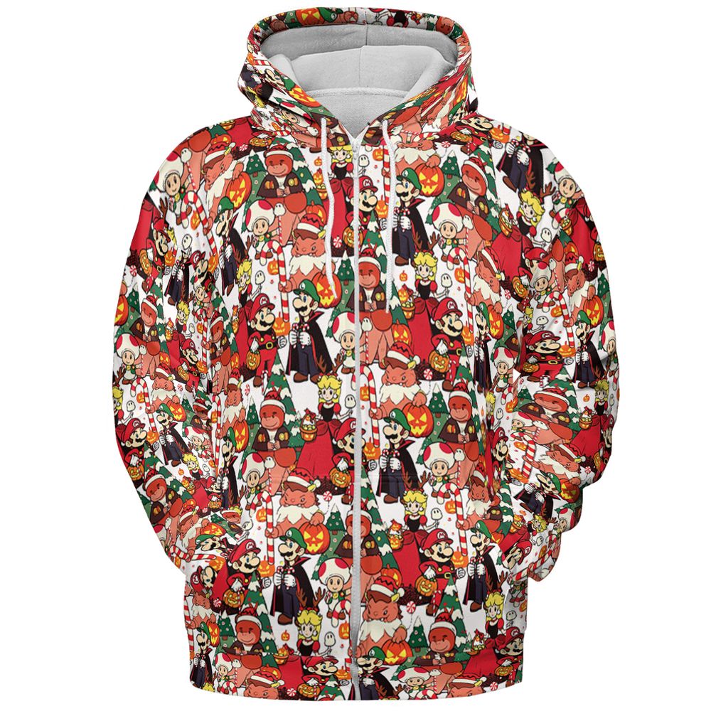 All-over Print Hoodie - ENMEPTHG -  - 3