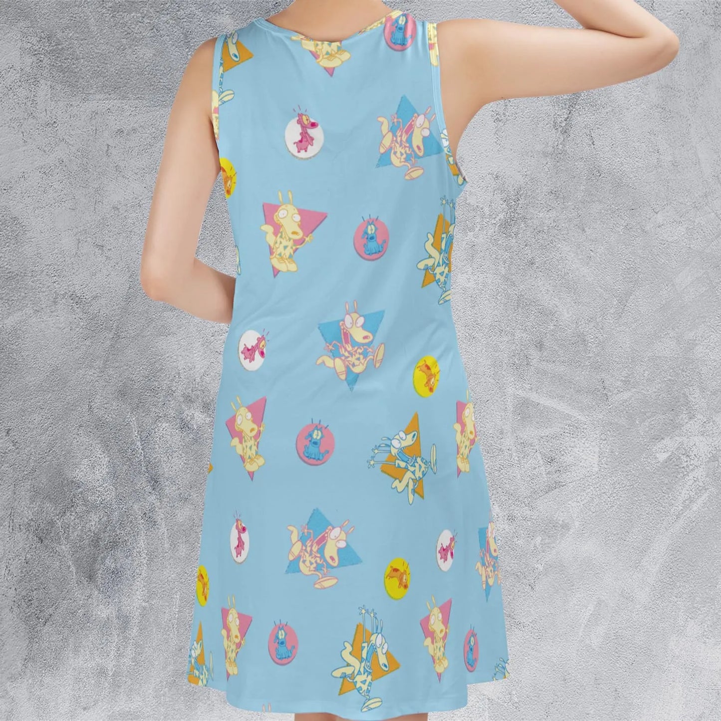 Sleeveless Dress - L6B2WPJY