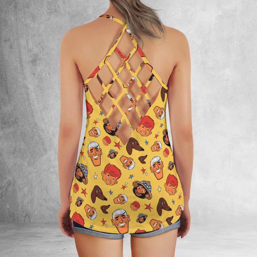Criss Cross Tank Top - VV7GU3J1 -  - 3