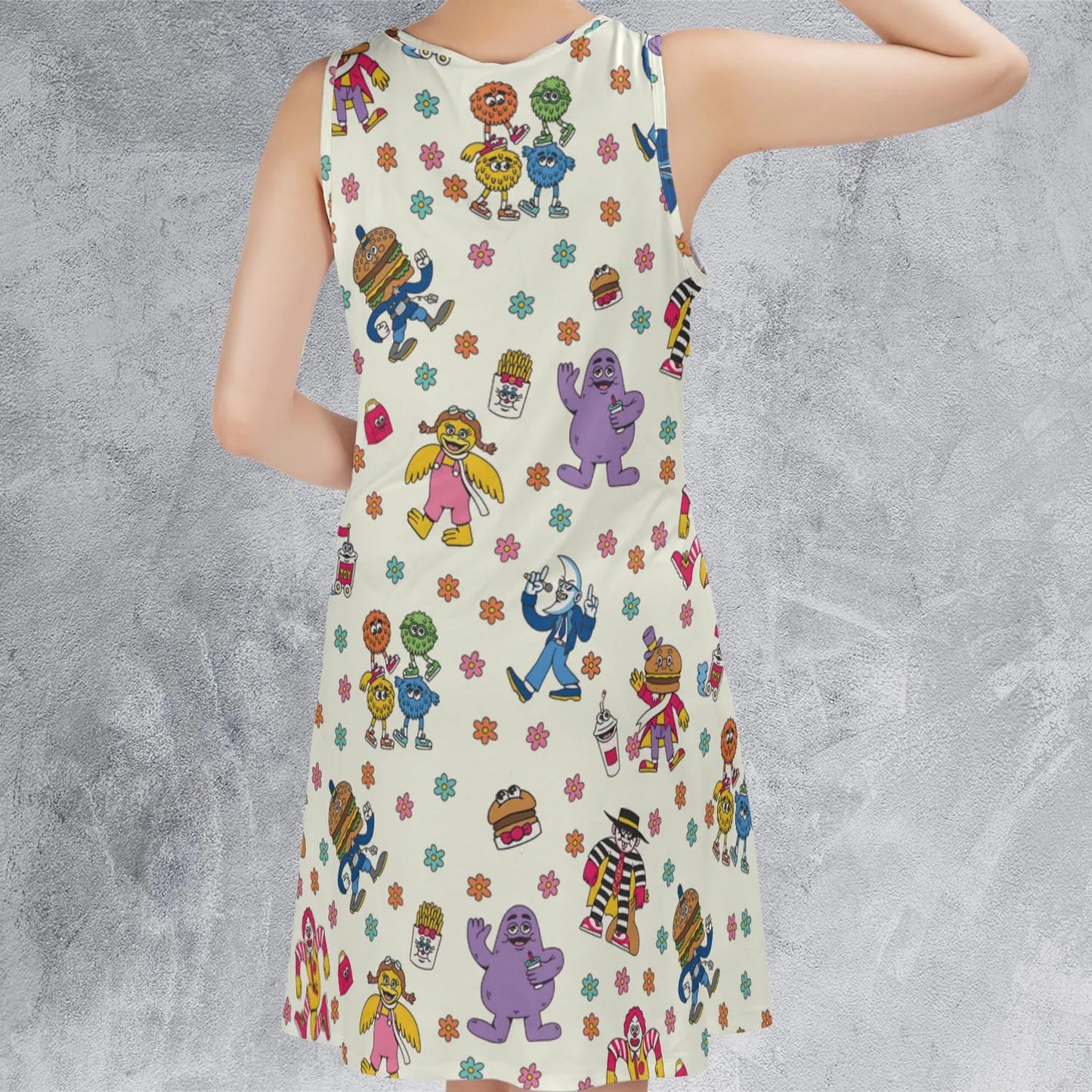 Sleeveless Dress - 8ZESX7W6