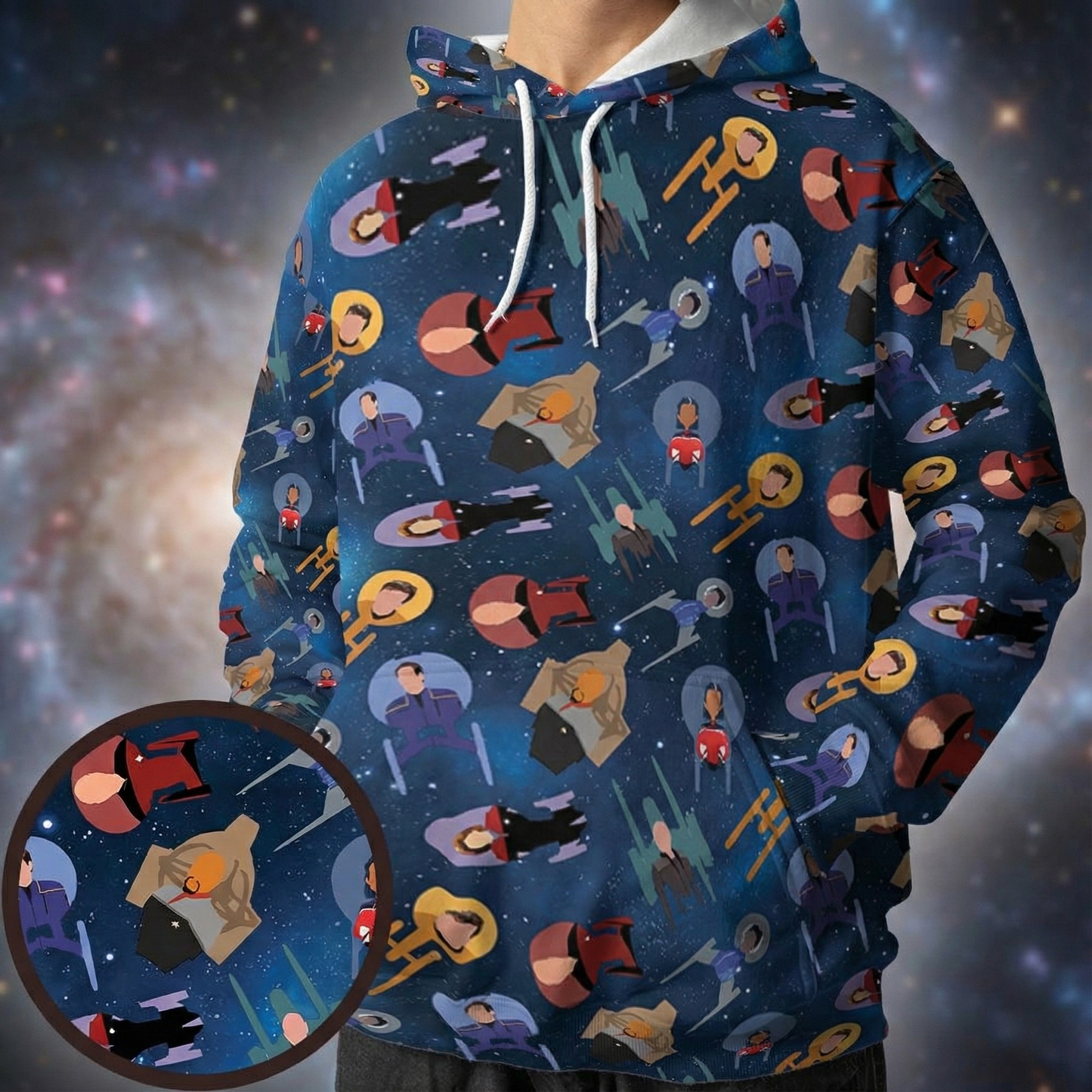 All-over Print Hoodie - KT26S8HF